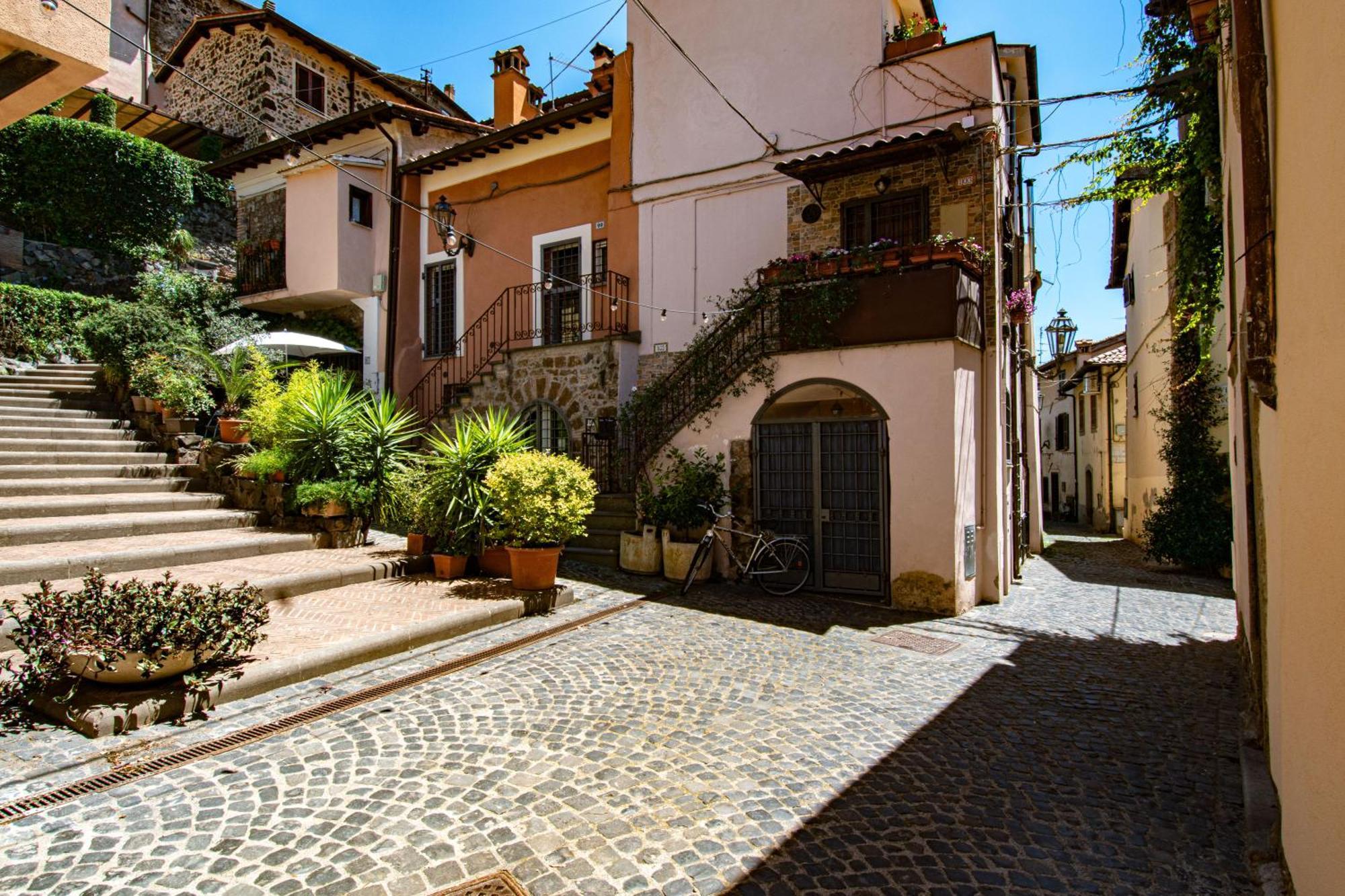 Apartmán Finestra Sul Borgo Trevignano Romano Exteriér fotografie